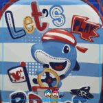 خرید کوله مدرسه پسرانه طرح دلفین