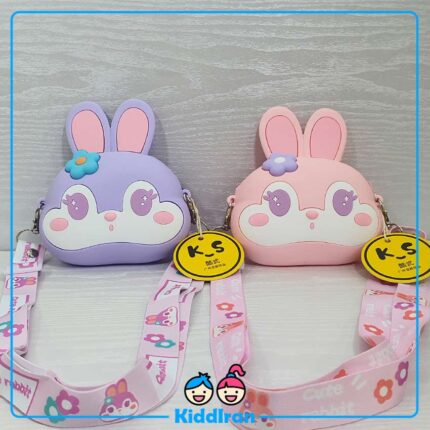 کیف دوشی بچگانه مدل cute rabbit