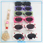 عینک آفتابی بچگانه دخترانه قلبی