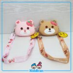 کیف دوشی بچگانه مدل strawberry bear